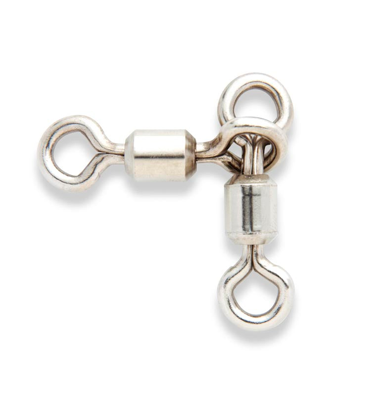 3-Way Swivels with Dual Lock Snap