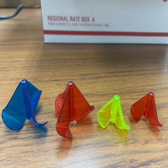 Clearance - Bulk Plastic Buzzbait Blade - 500-600 count mixed box